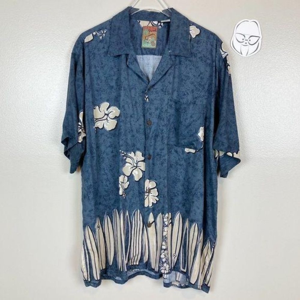 PINEAPPLE CONNECTION - M - VINTAGE Aloha Shirt